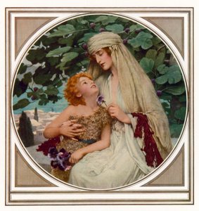 A aamu Galileassa (väri litho) tekijältä Herbert Gustave (after) Schmalz
