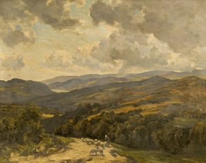 Welsh Hills lähellä Barmouthia