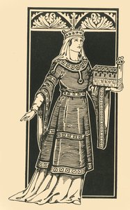 Keisarinna Cunigunda, 1002-1024, 1924. tekijältä Herbert Norris