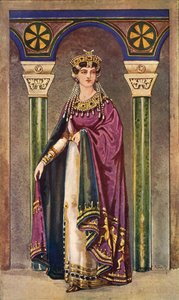 Keisarinna Theodora - Kuudes vuosisata, jKr., 1924.