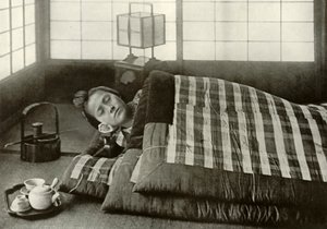 Nukkumaanmeno Japanissa, 1910. tekijältä Herbert Ponting