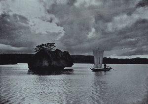 Ilta sisämerellä (m/w kuva) tekijältä Herbert Ponting
