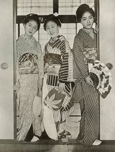 Geisha, 1910. tekijältä Herbert Ponting