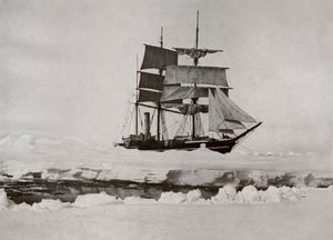 Pakkauksessa - A Lead Opening Up, c19101913, 1913 tekijältä Herbert Ponting