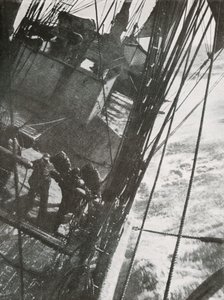 Manning the Pumps, c19101913, 1913 tekijältä Herbert Ponting