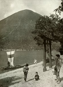 NaN Tai-za NAND järvi Chu Hechi, 1910. tekijältä Herbert Ponting