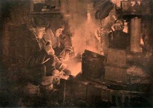 Kaurat ja Meares tallin rasvakeittimellä, 1911, 1913 tekijältä Herbert Ponting