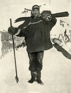Petturi Crean, joka sai Albert-mitalin, 1911, 1913 tekijältä Herbert Ponting