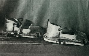 Laskettelukengät Finneskon kanssa käytettäväksi, c19101913, 1913 tekijältä Herbert Ponting
