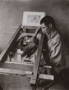 The Brodeerer (m/w kuva) tekijältä Herbert Ponting