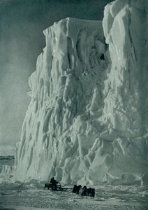 The Point of the Barne Glacier, c19101913, 1913 tekijältä Herbert Ponting