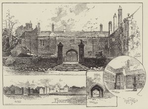 Hoghton Tower Lancashiressa tekijältä Herbert Railton