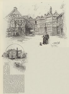Moreton Hall Cheshiressä tekijältä Herbert Railton