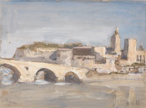 Avignon: Silta joen yli