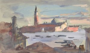 San Giorgio Maggiore, Venetsia, 1840-1906. tekijältä Hercules Brabazon Brabazon