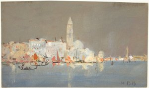 Venetsialainen Capriccio Campanilella tekijältä Hercules Brabazon Brabazon
