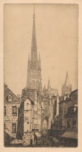 Rouenin katedraalin torni, La Fl?che, Rouen