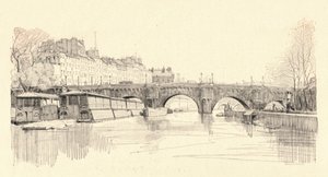 Pont Neuf lukoista katsottuna, 1915