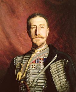 Eversti Frederick Richard Thomas Trench-Gascoigne DSO tekijältä Herman Gustave Herkomer