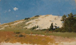 Cape Cod, hiekkadyyni, 1894.