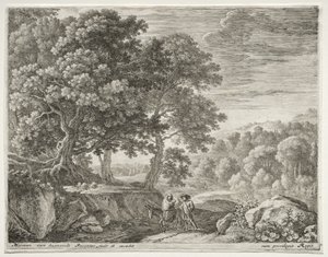 Lento Egyptiin, n. 1652-1654. tekijältä Herman van Swanevelt
