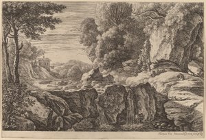 La petita cascada finlandesa tekijältä Herman van Swanevelt