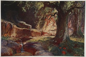 Fafner luolassaan, 1906