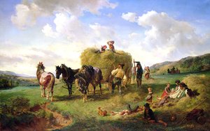 Heinänkorjuu, 1869