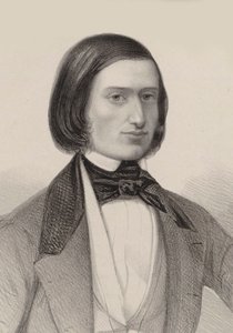 Jacques Offenbachin muotokuva 1819-1880, 1846. tekijältä Hermann Raunheim