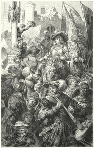 Landsknechtien kulkue sotaan, 1500-luku tekijältä Hermann Vogel