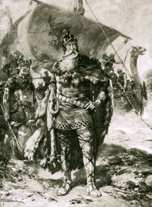 Suuri viikinki, kuvitus "Historian huippuja" -sarjasta