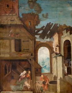 Syntymä, c1530-1550.