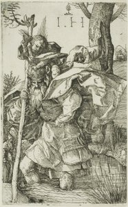 Saint Christopher tekijältä Hieronymous Hopfer