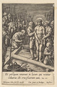 Ristin valmistelu ennen vuotta 1619.