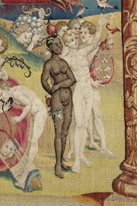 Maallisten ilojen puutarha. noin 1560 (kuvakudos) tekijältä Hieronymus (after) Bosch