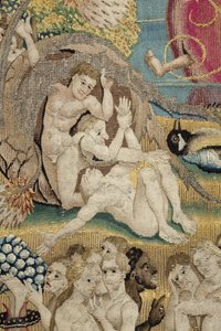Maallisten ilojen puutarha. noin 1560 (kuvakudos) tekijältä Hieronymus (after) Bosch