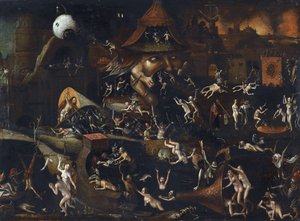 Descente aux Enfers - Helvetin ahdistaminen, Bosch, Hieronymus tekijältä Hieronymus (school of) Bosch