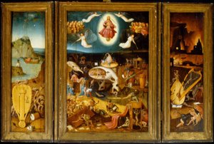 Das Jüngste Gericht tekijältä Hieronymus Bosch