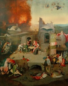 Die Versuchung des Hl. Antonius tekijältä Hieronymus Bosch