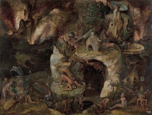 Helvetin maisema tekijältä Hieronymus Bosch