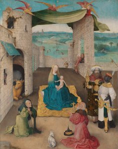 Maagien palvominen tekijältä Hieronymus Bosch