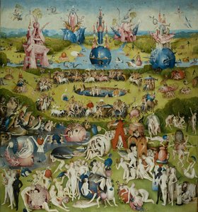 Maallisten ilojen puutarha tekijältä Hieronymus Bosch