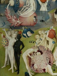 Maallisten ilojen puutarha, 1490-1500 tekijältä Hieronymus Bosch