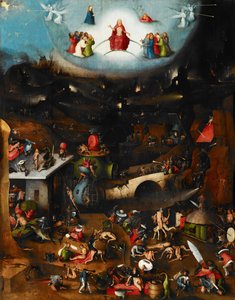 Viimeinen tuomio (keskitaulu), n. 1482-1515. tekijältä Hieronymus Bosch