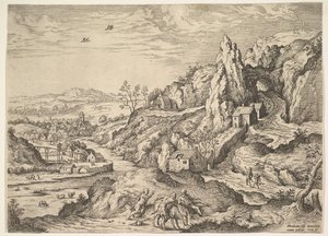 Abraham ja Iisak matkalla uhriin, 1558.