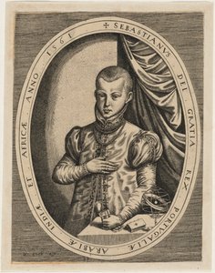 Sebastian, Portugalin kuningas tekijältä Hieronymus Cock