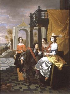 Herrasmies maksava tuomioistuin, 1661 (paneeli)