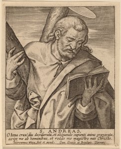 S. Andreas tekijältä Hieronymus Wierix