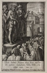 Intohimo: Ecce Homo tekijältä Hieronymus Wierix