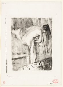 Kylvyn jälkeen II tekijältä Hilaire Germain Edgar Degas
